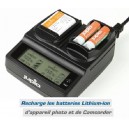 Chargeur &agrave; double plaque pour toutes marques