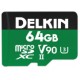 DELKIN MicroSD POWER UHS-II (V90) 64GB