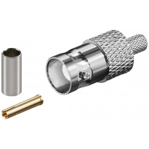 Raccord &agrave; sertir BNC