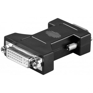 Adaptateur DVI/VGA analogique, nickel&eacute;