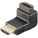 Adaptateur coud&eacute; HDMI&trade;, Dor&eacute;
