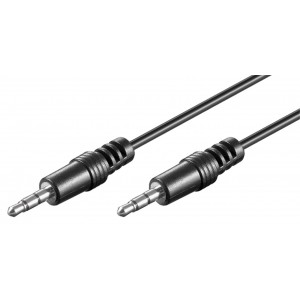 C&acirc;ble de connexion audio AUX, 3,5 mm st&eacute;r&eacute;o, CU