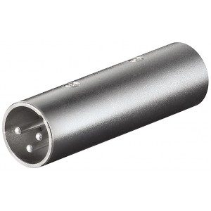 Adaptateur/Raccord XLR&nbsp;, M&acirc;le-M&acirc;le