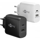 Chargeur Rapide Double USB-C&trade; PD GaN (65 W) noir