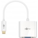 Adaptateur USB-C&trade; VGA, Blanc
