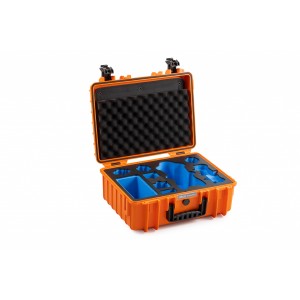 B&W Valise Mavic4 Type 5000 Orange