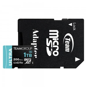 TEAM GROUP Micro SDXC Ultra A2 V30 1TB