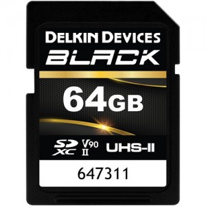 DELKIN SD 512GB BLACK UHS-II V90