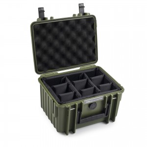 B&W Valise Type 2000 RPD verte