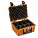 B&W Valise Type 3000 RPD orange